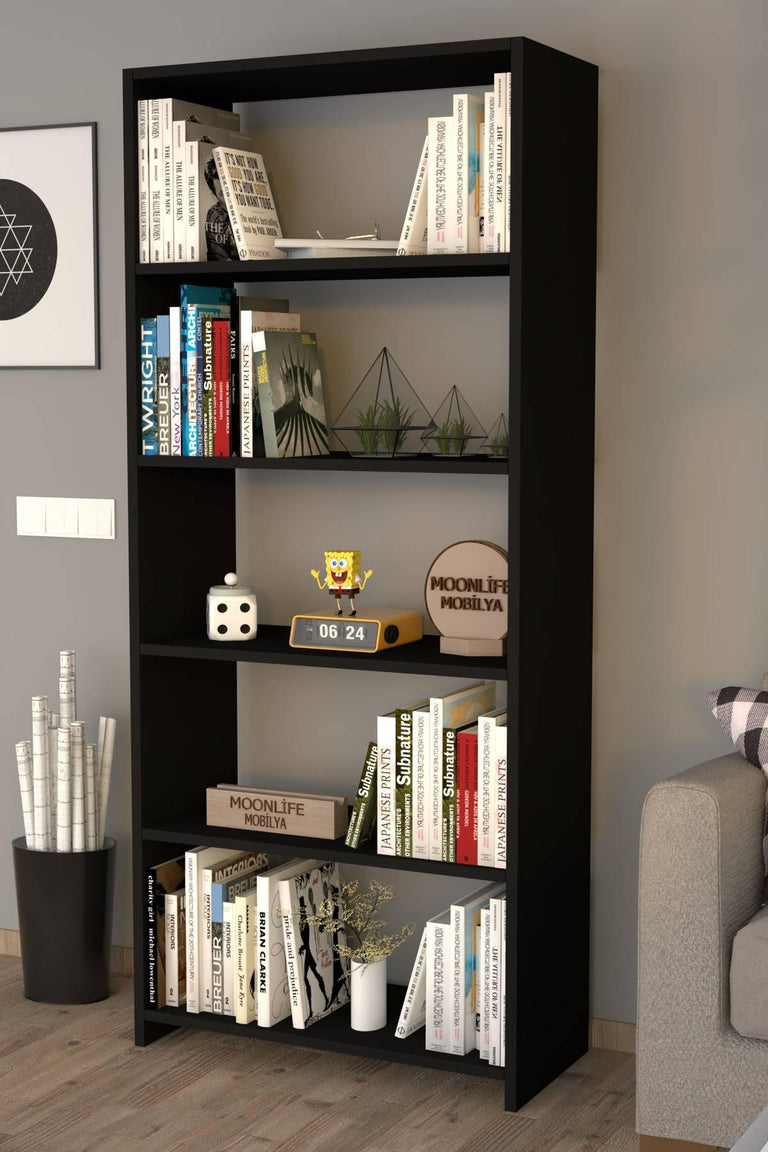 my-interior-boekenkast-five-zwart-spaanplaat-metmelaminecoating-kasten-meubels2