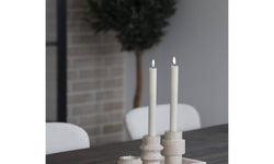 Kerzenständer Skyla aus Travertin
