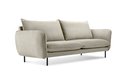 cosmopolitan-design-2-zitsbank-vienna-velvet-beige-zwart-160x92x95-velvet-banken-meubels1