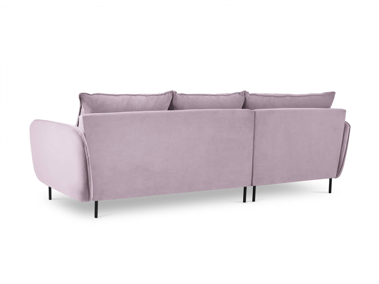 cosmopolitan-design-hoekbank-vienna-links-velvet-lavendelkleurig-zwart-255x170x95-velvet-banken-meubels3