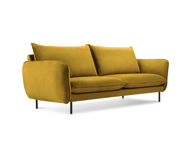 cosmopolitan-design-2-zitsbank-vienna-velvet-geel-zwart-160x92x95-velvet-banken-meubels1
