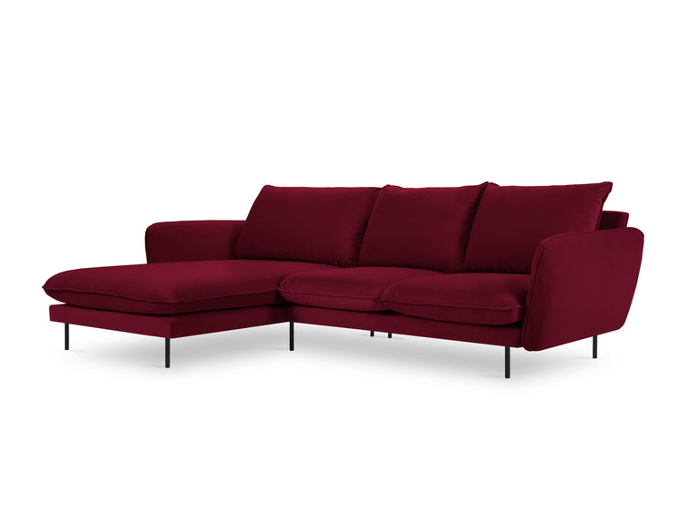 cosmopolitan-design-hoekbank-vienna-links-velvet-rood-zwart-255x170x95-velvet-banken-meubels1
