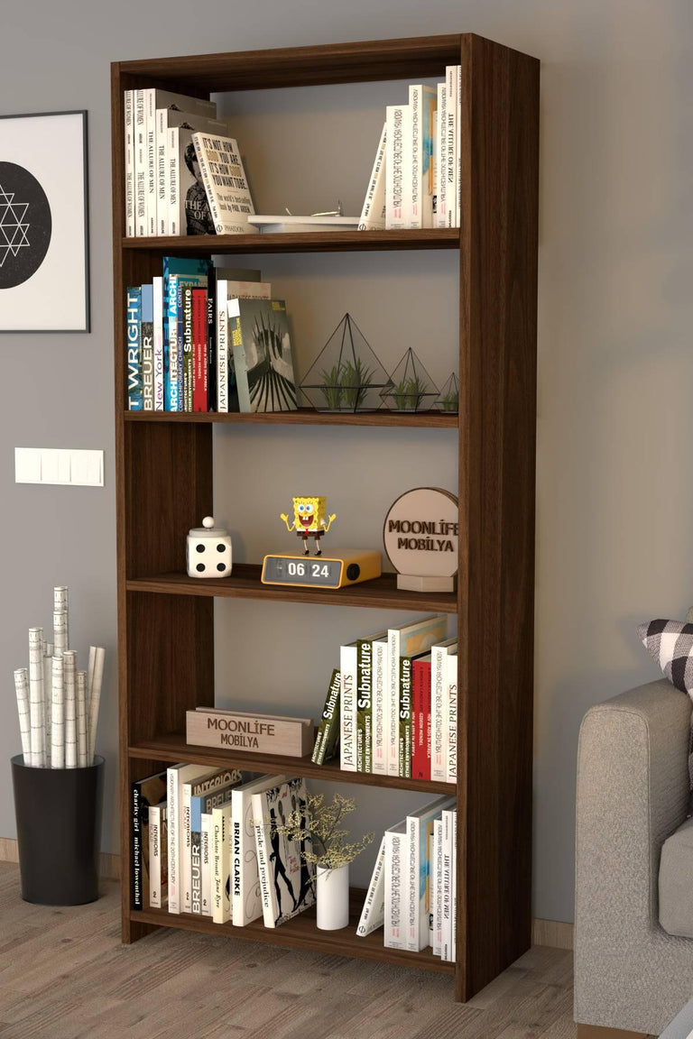 my-interior-boekenkast-five-bruin-spaanplaat-metmelaminecoating-kasten-meubels3