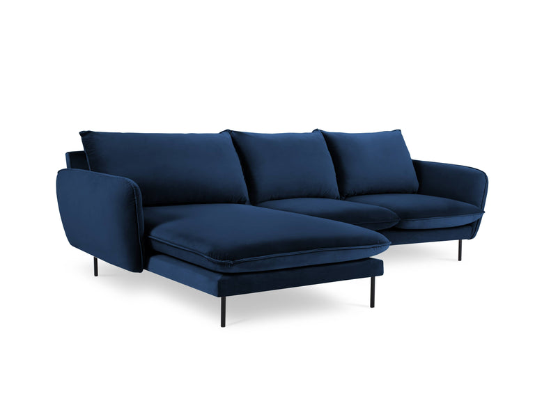cosmopolitan-design-hoekbank-vienna-links-velvet-royal-blauw-zwart-255x170x95-velvet-banken-meubels2