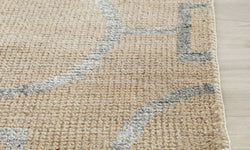 Teppich Colleen handgefertigt Wolle