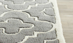 Teppich Alexa handgefertigt Wolle