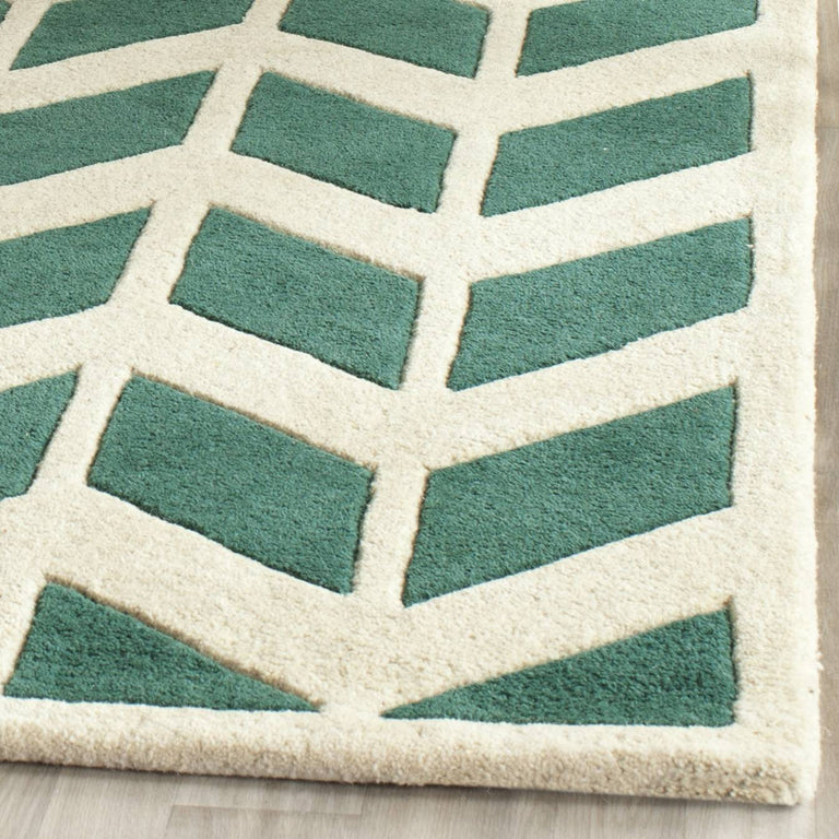 Teppich Brenna handgefertigt Wolle