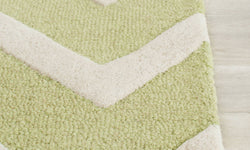Teppich Edie handgefertigt Wolle