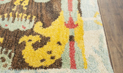 Teppich Hamish handgefertigt Wolle