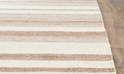 Teppich Loma Dhurrie handgefertigt Wolle