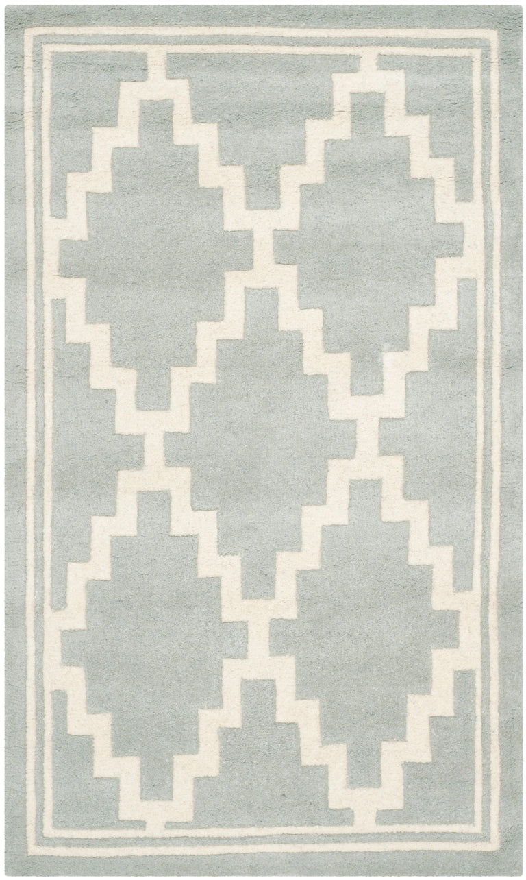 Teppich Langley handgefertigt Wolle