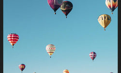 Wanddekoration Luftballons