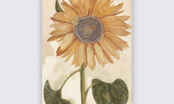 Wanddekoration Sonnenblume