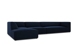 Modulares 5-Sitzer-Sofa Sao links Samt